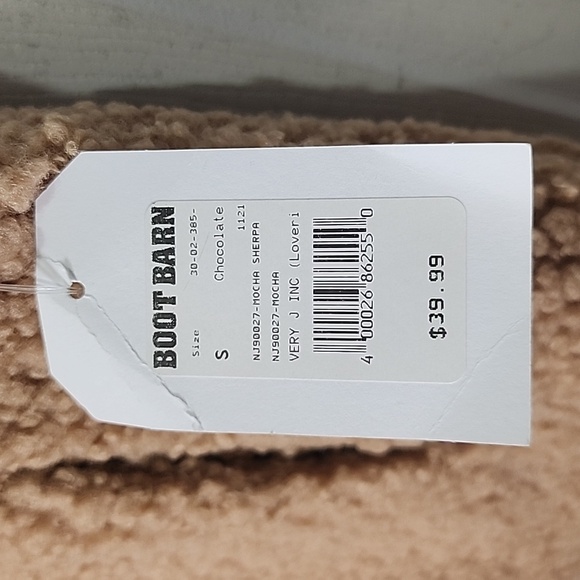 New In Boot barn sherpa teddy vest size S - Picture 5 of 6